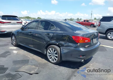 2007 Lexus Is 250 z USA, uszkodzony, nr VIN JTHCK262275014330